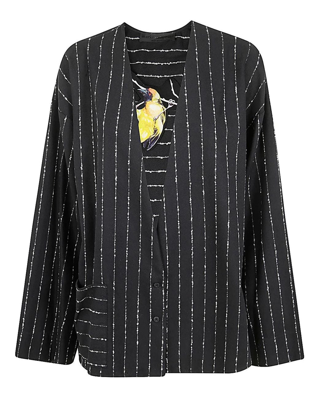 Maria Calderara Black Over Jacket