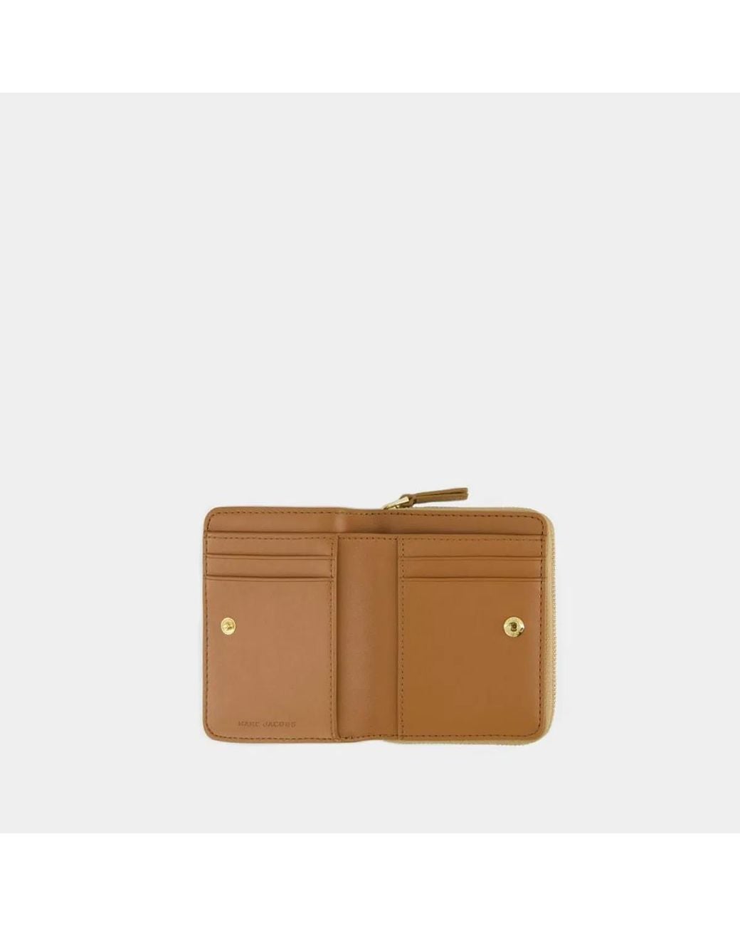 Marc Jacobs Natural The Mini Compact Wallet