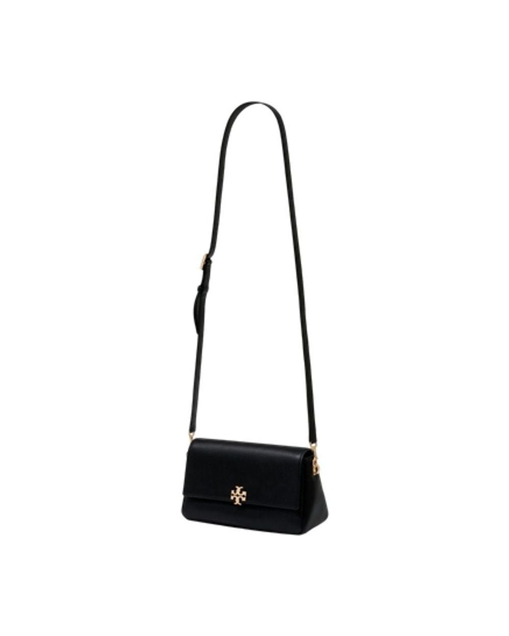 Tory Burch Black Charlie Small Leather Handbag