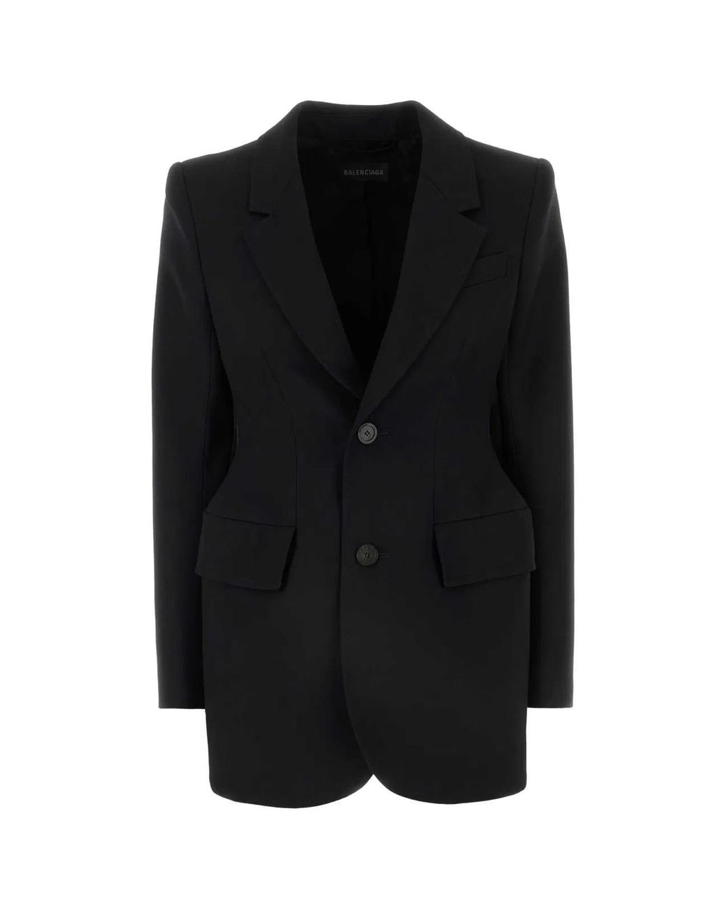 Balenciaga Black Wool Blazer