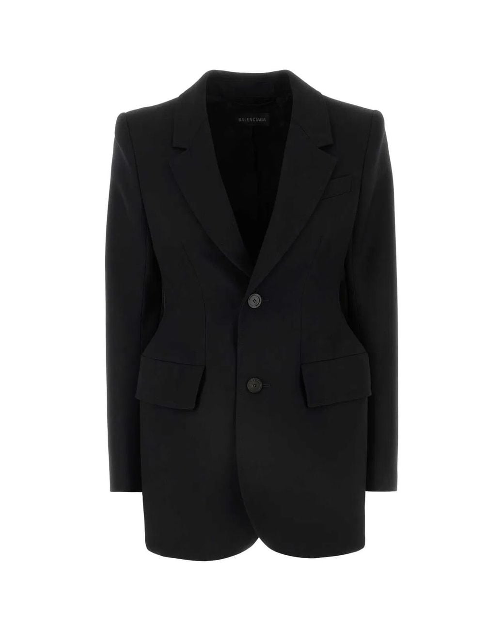 Balenciaga Black Wool Blazer