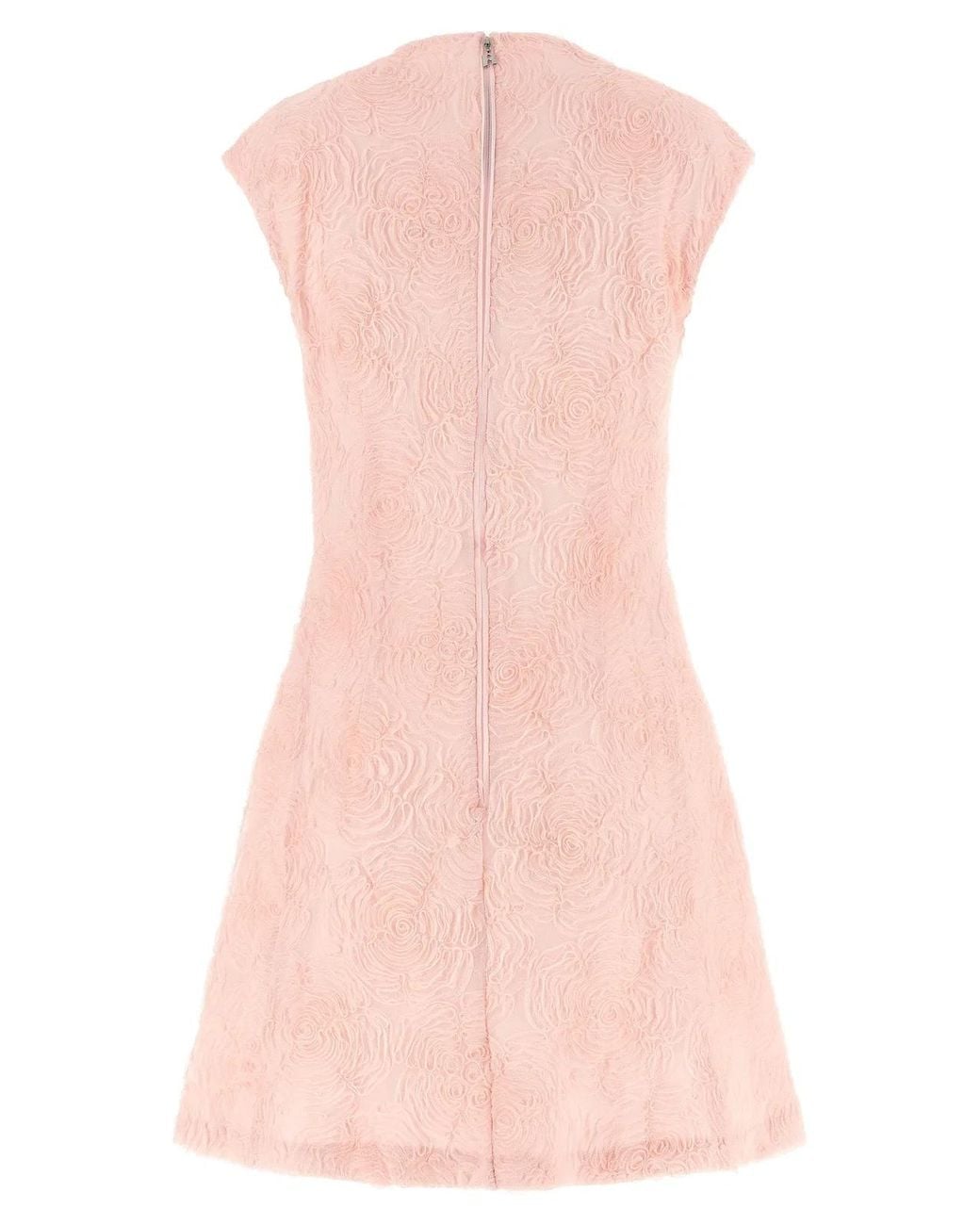 ROTATE BIRGER CHRISTENSEN Pink Rotate Birger Christensen Mesh Dress