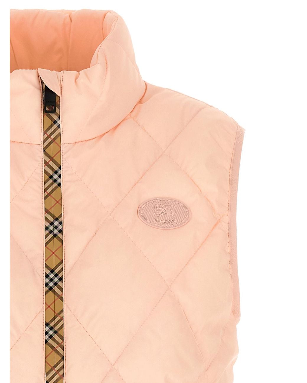 Burberry Pink 'Cheswick' Vest