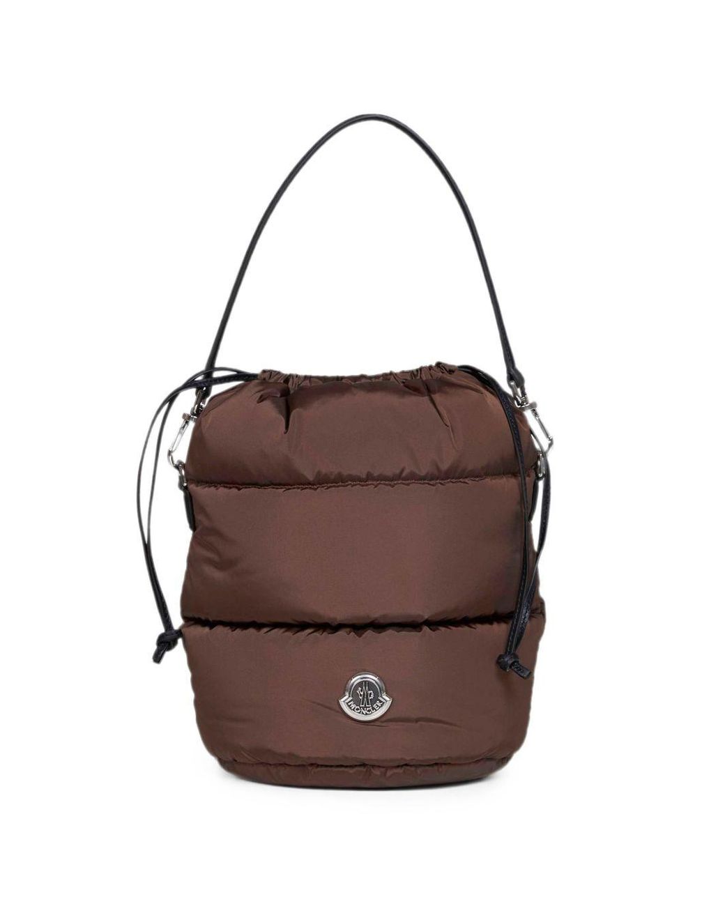 Moncler Brown Bucket Bags