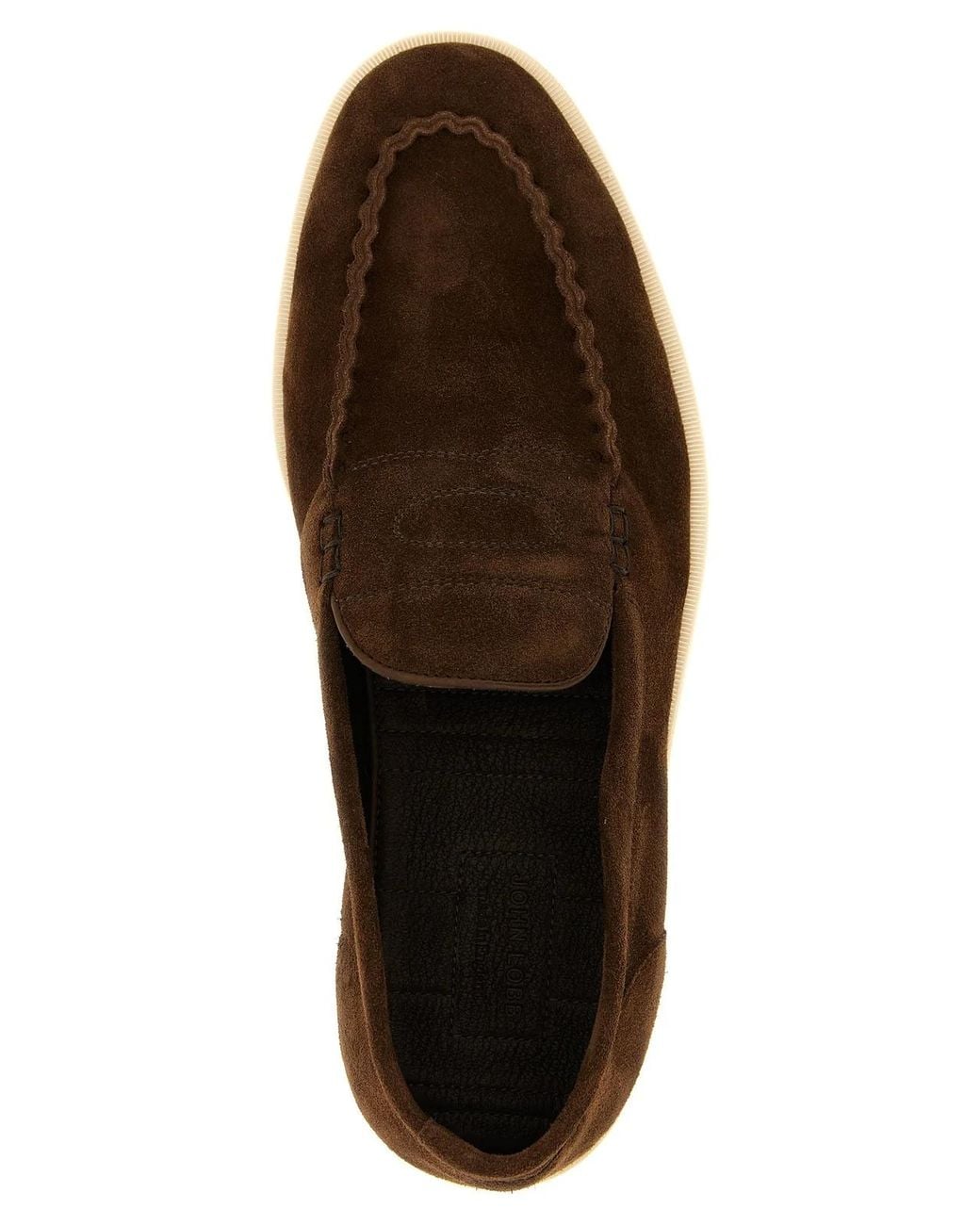 John Lobb Brown 'Pace' Loafers for men