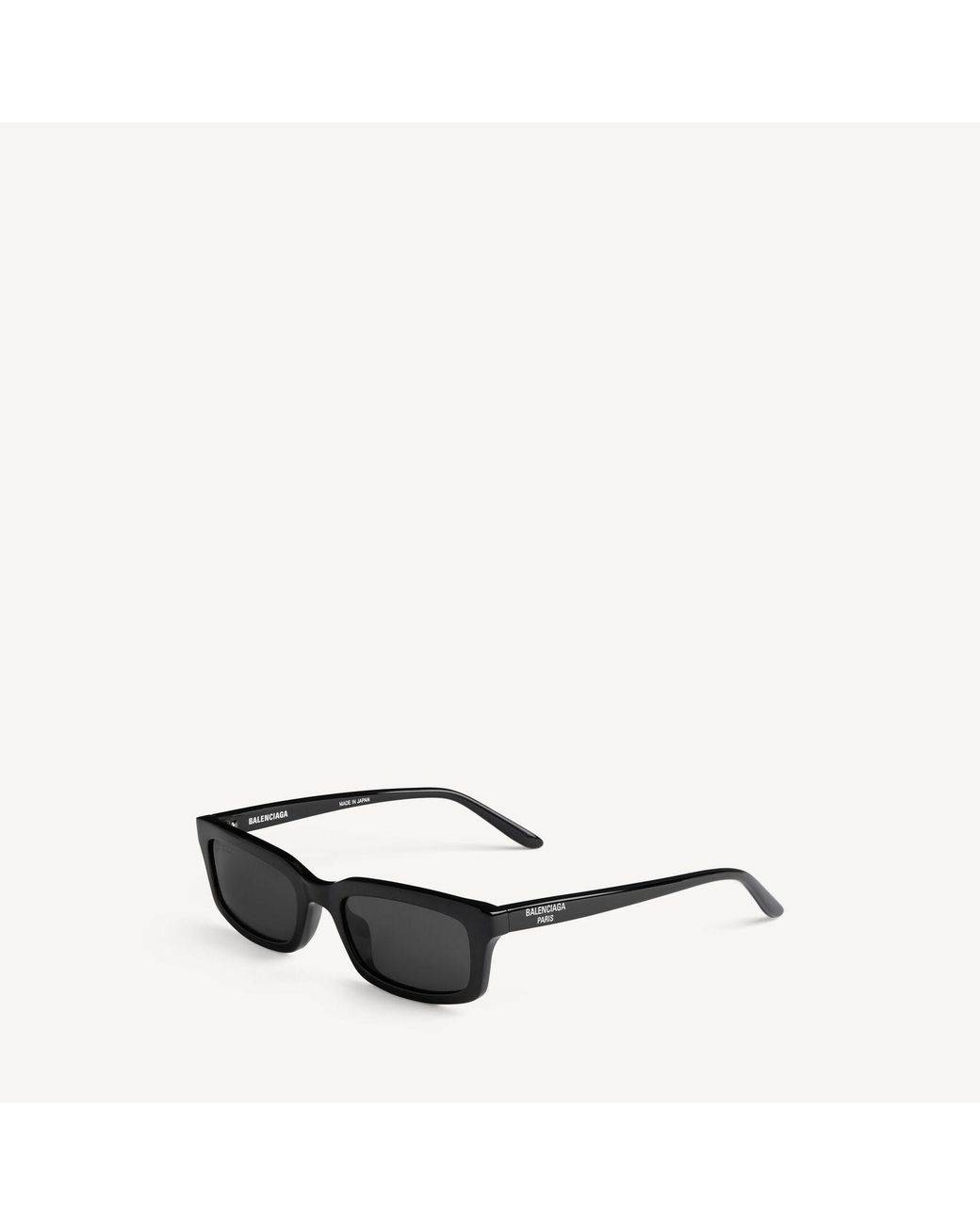 Balenciaga Black Daily Rec Mini Sunglasses for men
