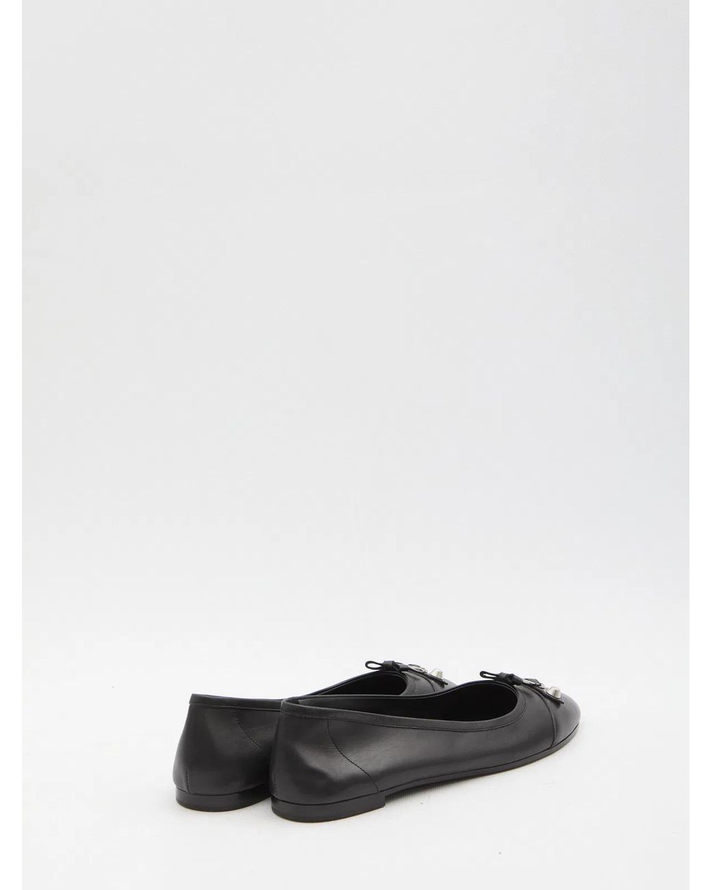 Balenciaga White City Up Ballet Flats
