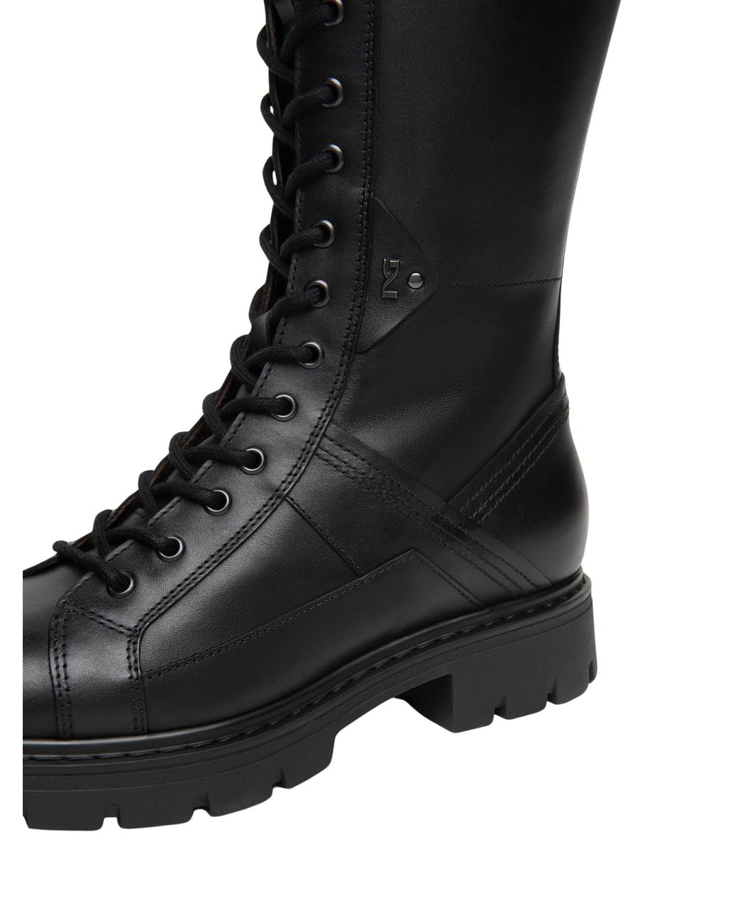 Nero Giardini Black Leather Boots