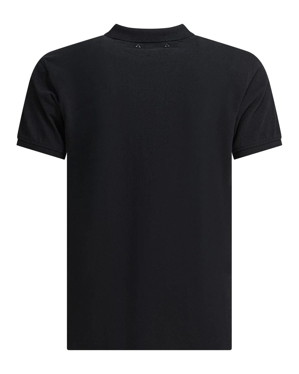 Altum Black Cotton Polo Shirt for men