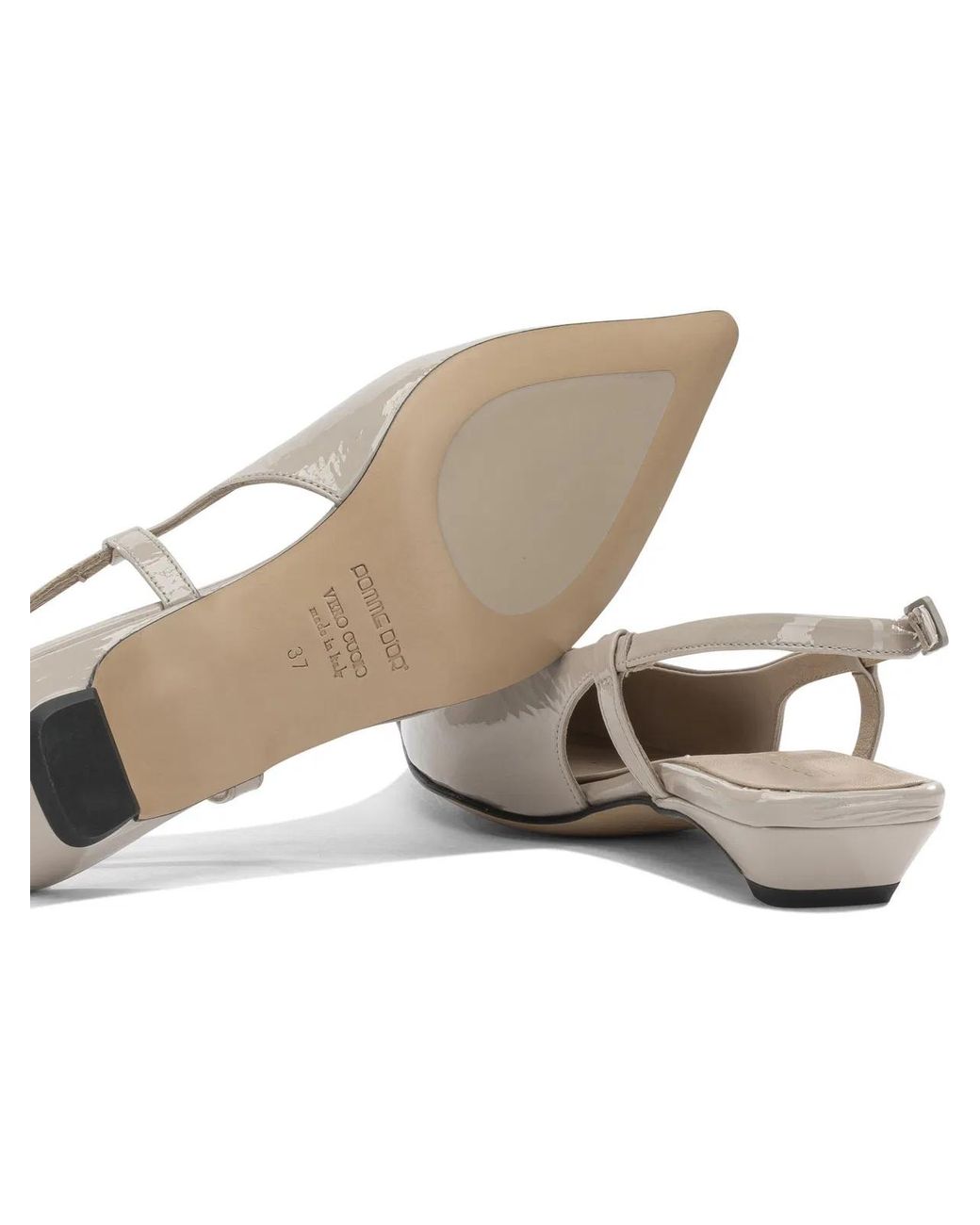 Pomme D'or Natural Slingback