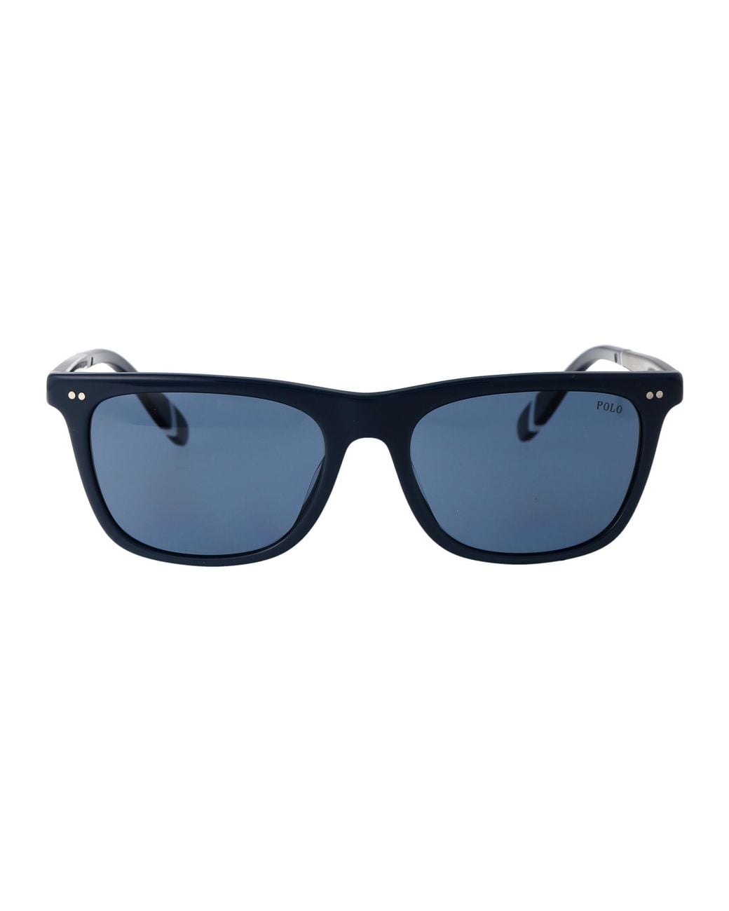 Polo Ralph Lauren Blue Shiny Acetate Sunglasses