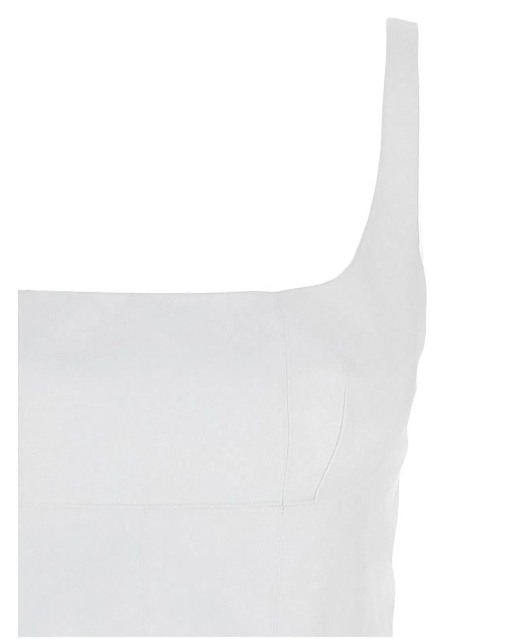 Giovanni bedin White Pleated Dress
