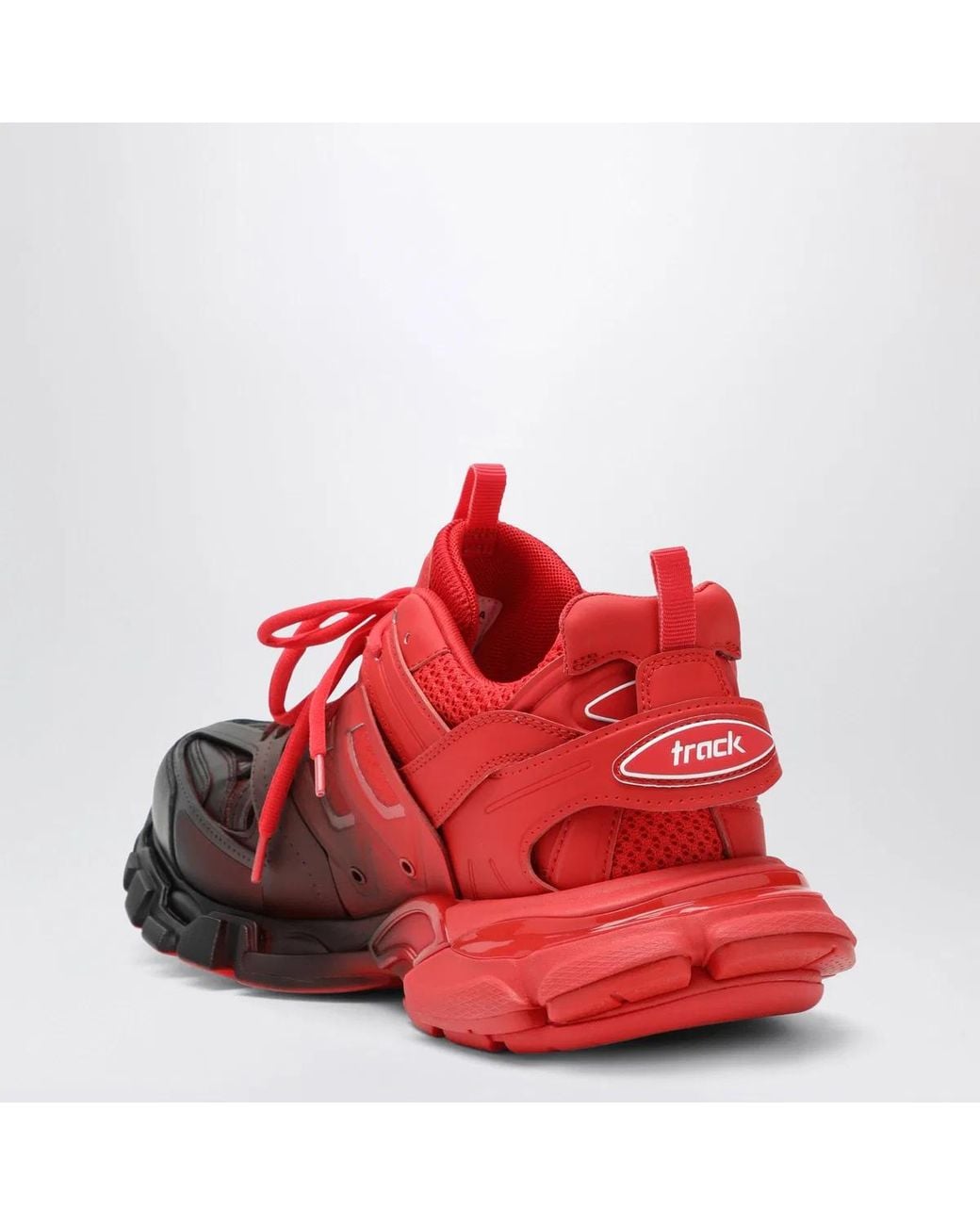 Balenciaga Red Track Gradient Sneakers for men