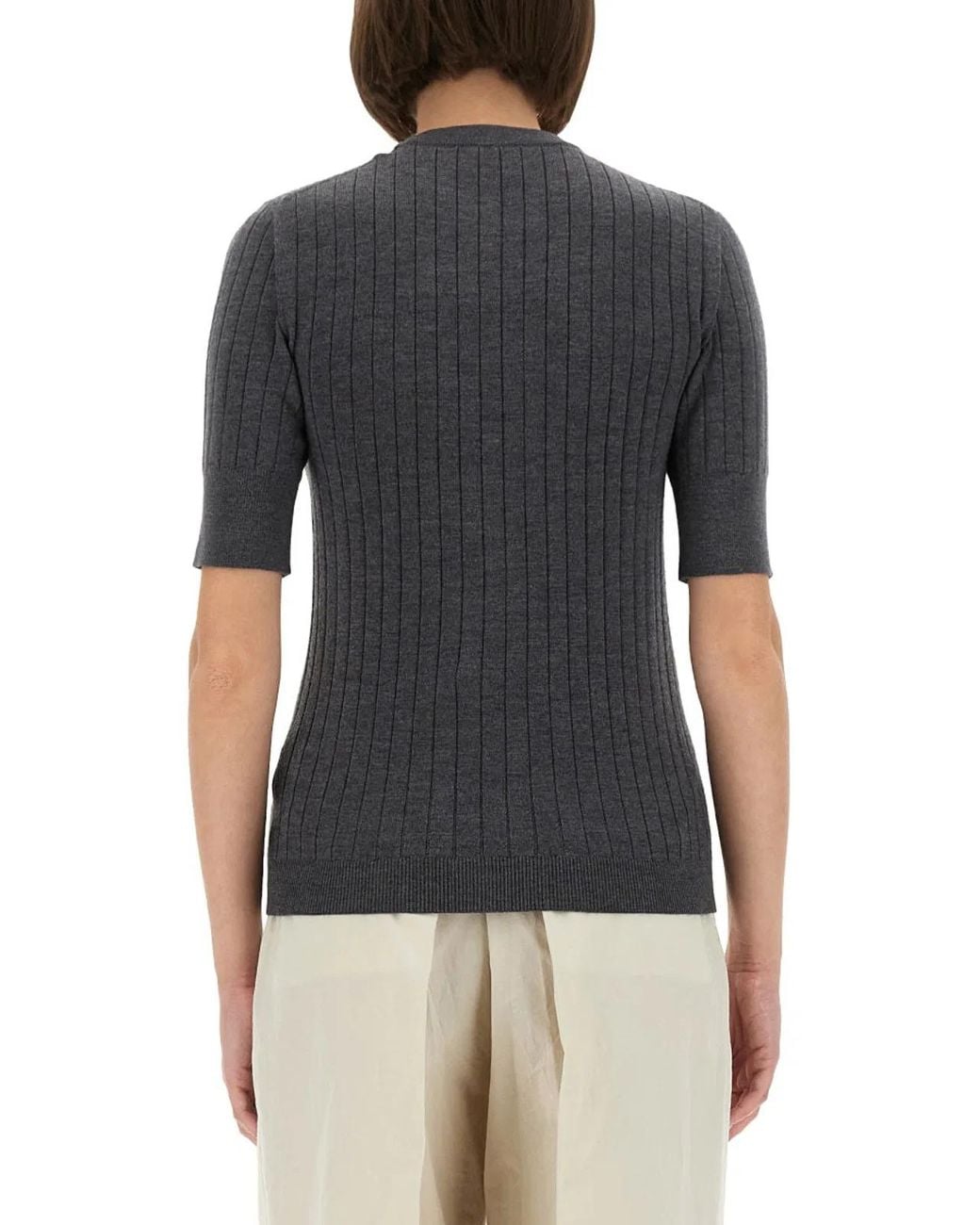 Bottega Veneta Black Wool Jersey