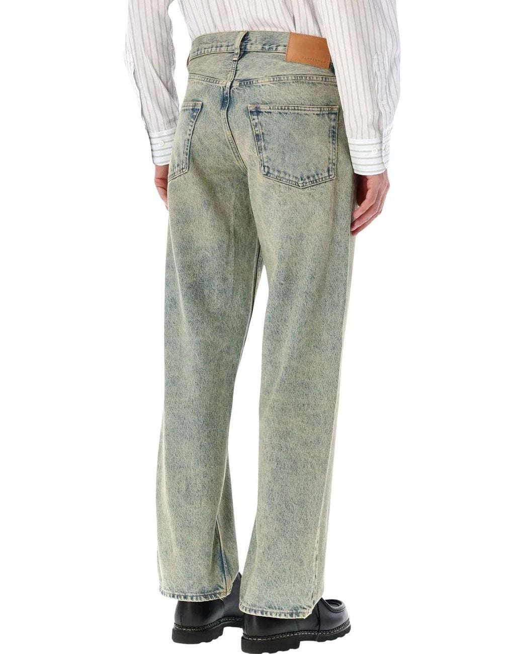 sunflower Green Denim Cotton Jeans for men