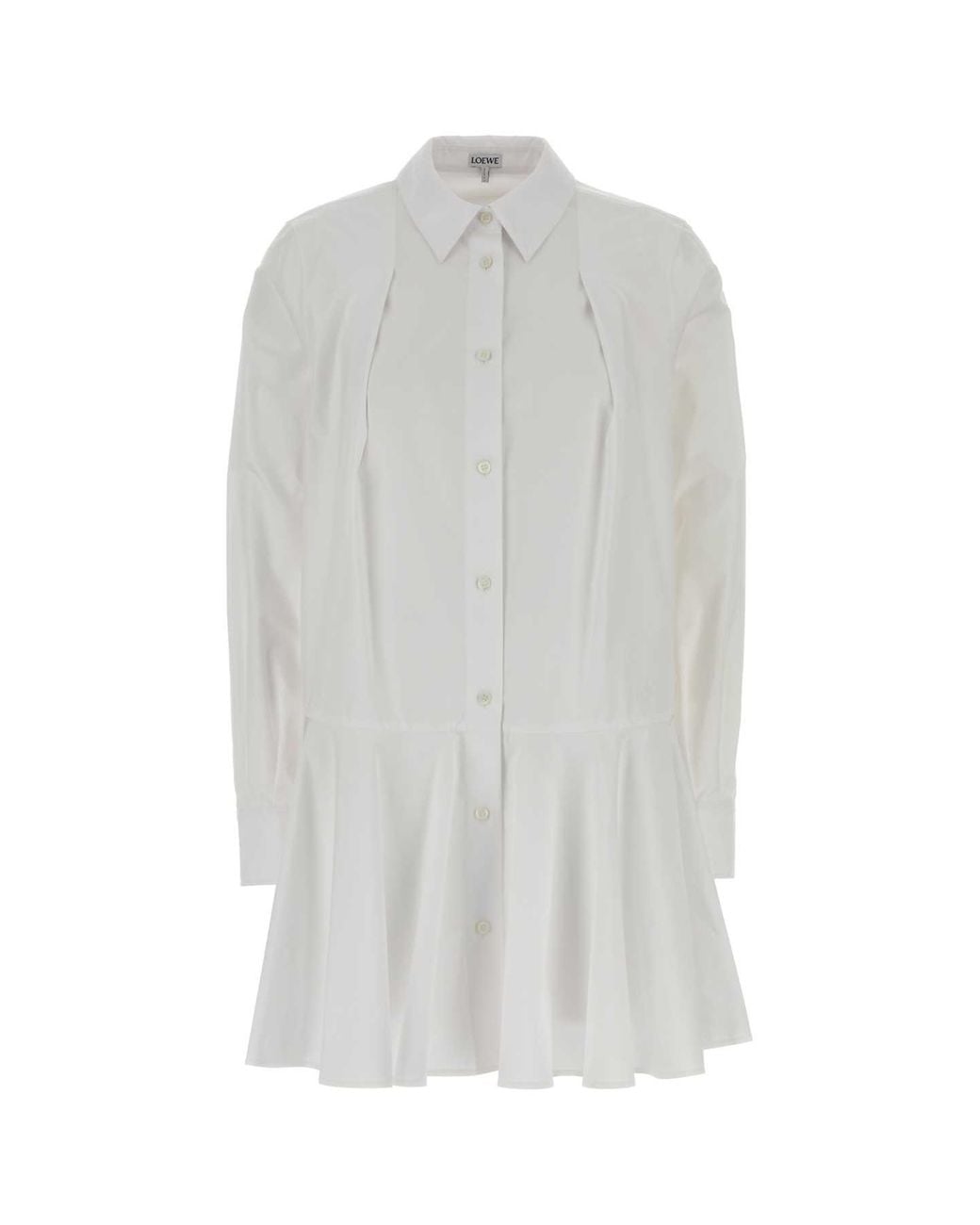 Loewe White Shirt Dress
