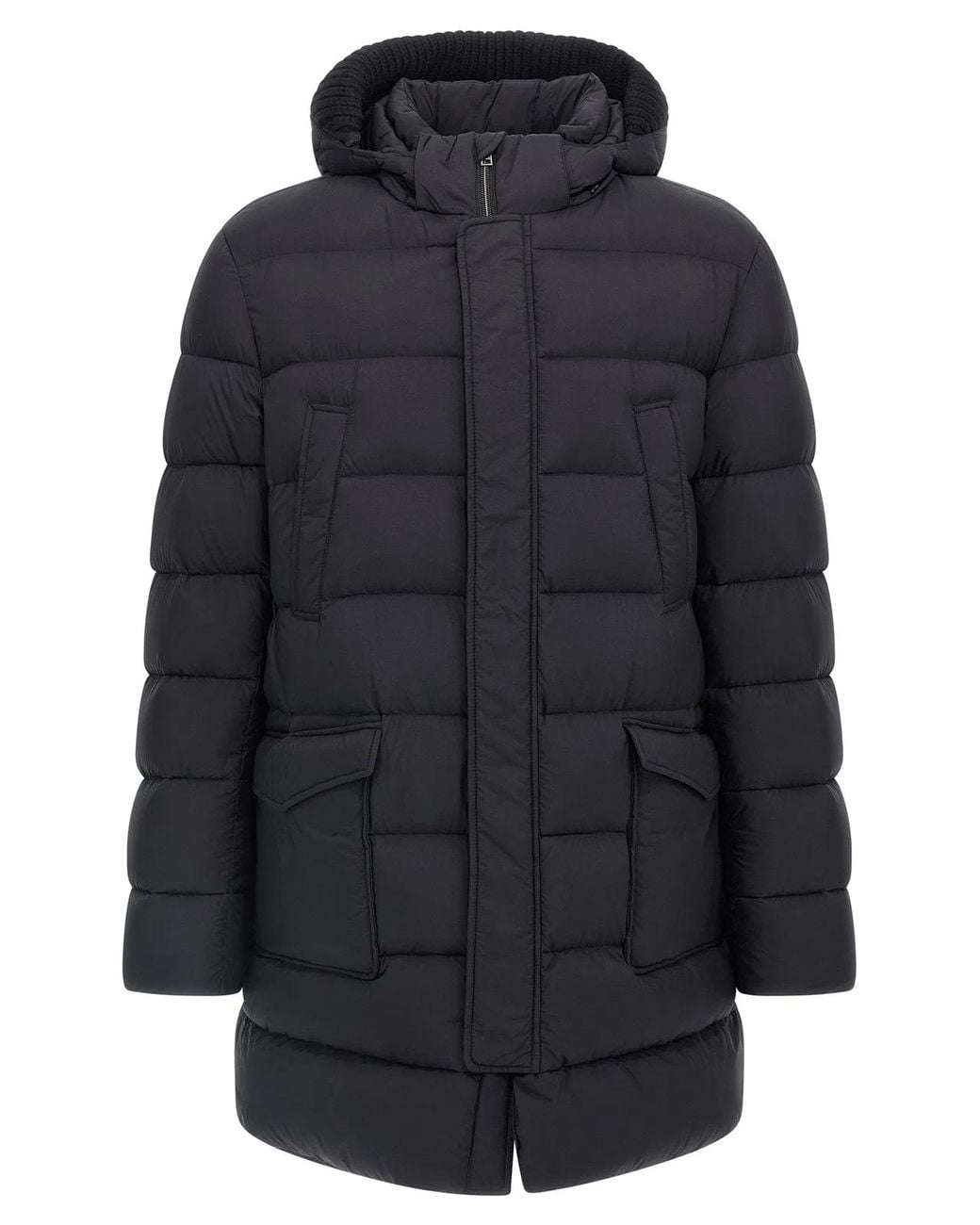 Herno Blue 'Il Parka' Down Jacket for men
