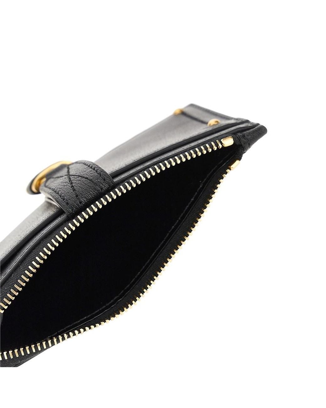 Chloé Black Paddington Small Leather Coin Purse