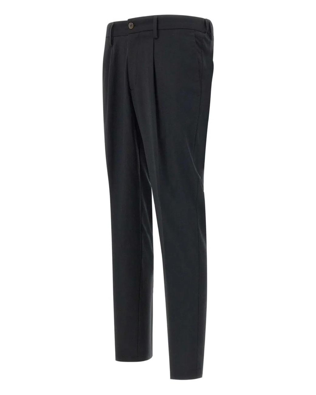 Devore Blue Cotton Modal Trousers for men