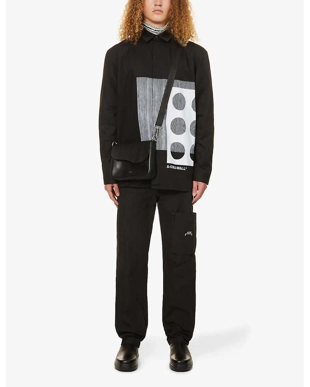 A_COLD_WALL* Black Projection Shirt for men