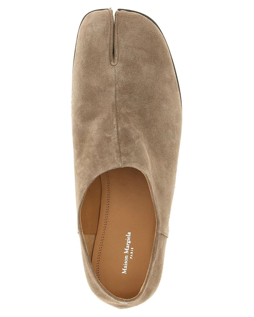 Maison Margiela Brown 'Tabi Babouche' Flat Shoes for men