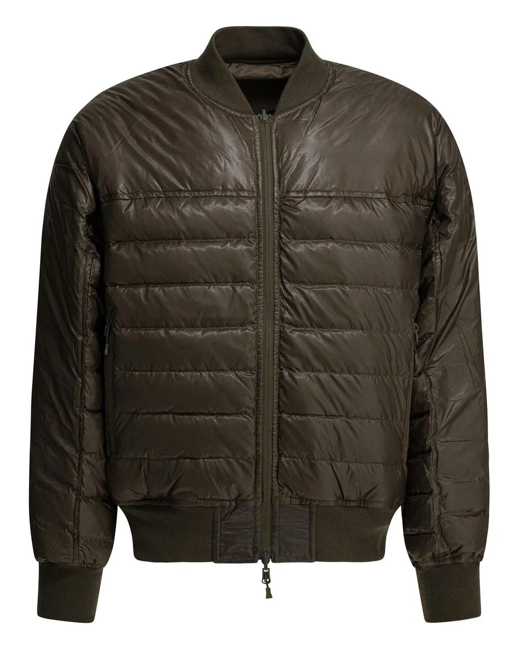 DAIWA PIER 39 Green Nylon Padded Jacket for men