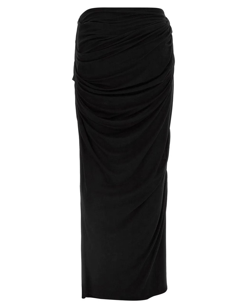 Entire studios Black 'Drape' Skirt