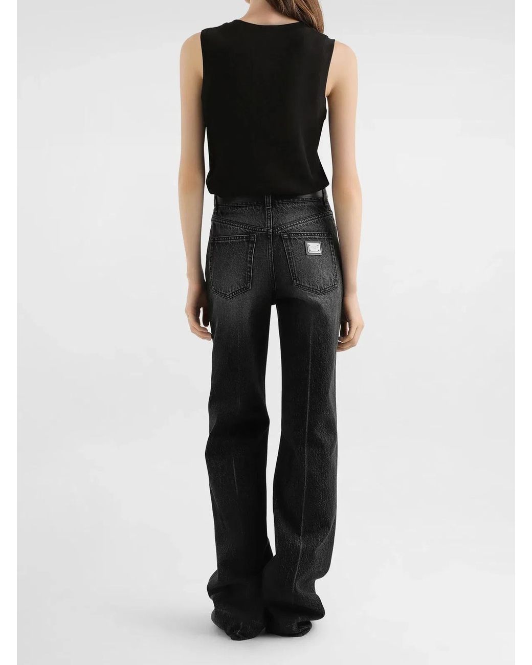 Dolce & Gabbana Black 5-Pocket Pants