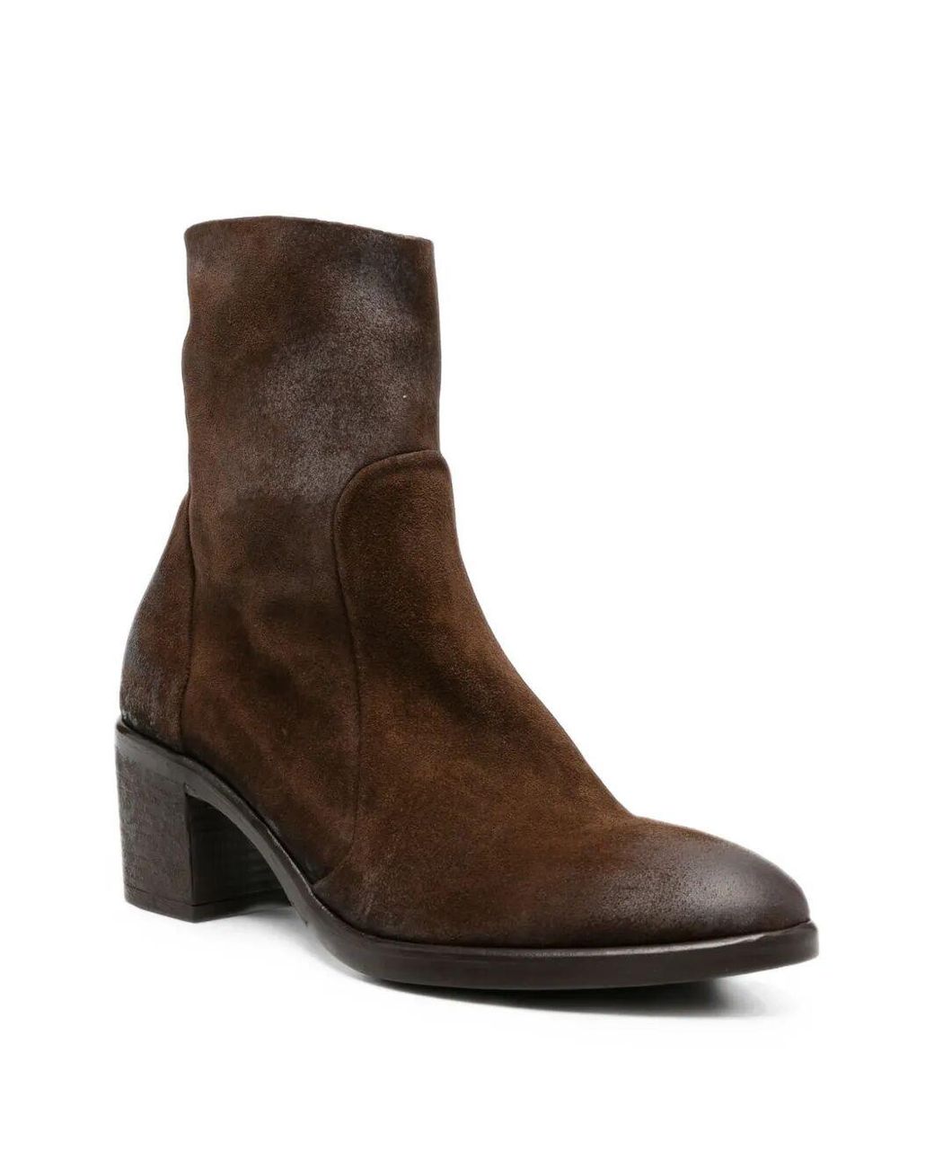Strategia Brown "Wash Bitter Iron" Boots
