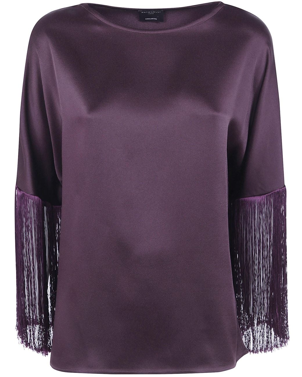Antonelli Purple "Ardisa" Blouse