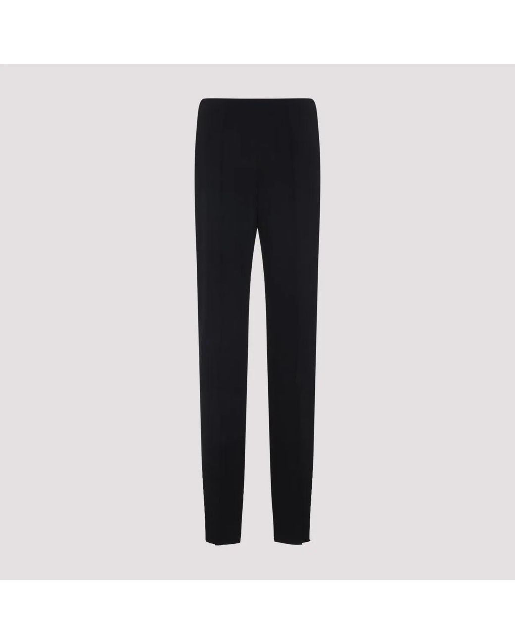 Giorgio Armani Black Viscose Pants