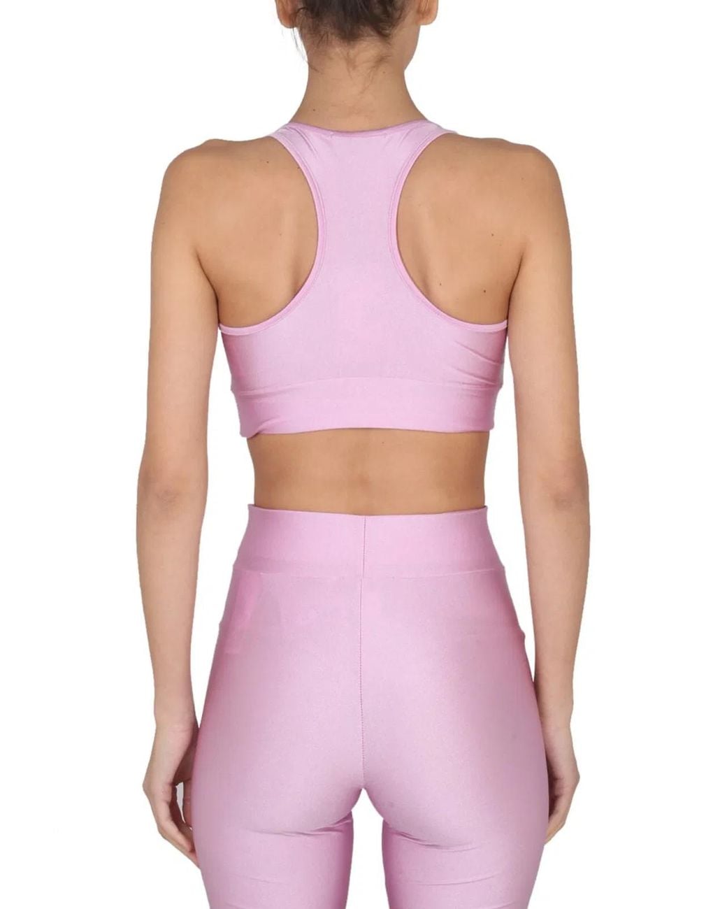 hinnominate Purple Lycra Top With Logo