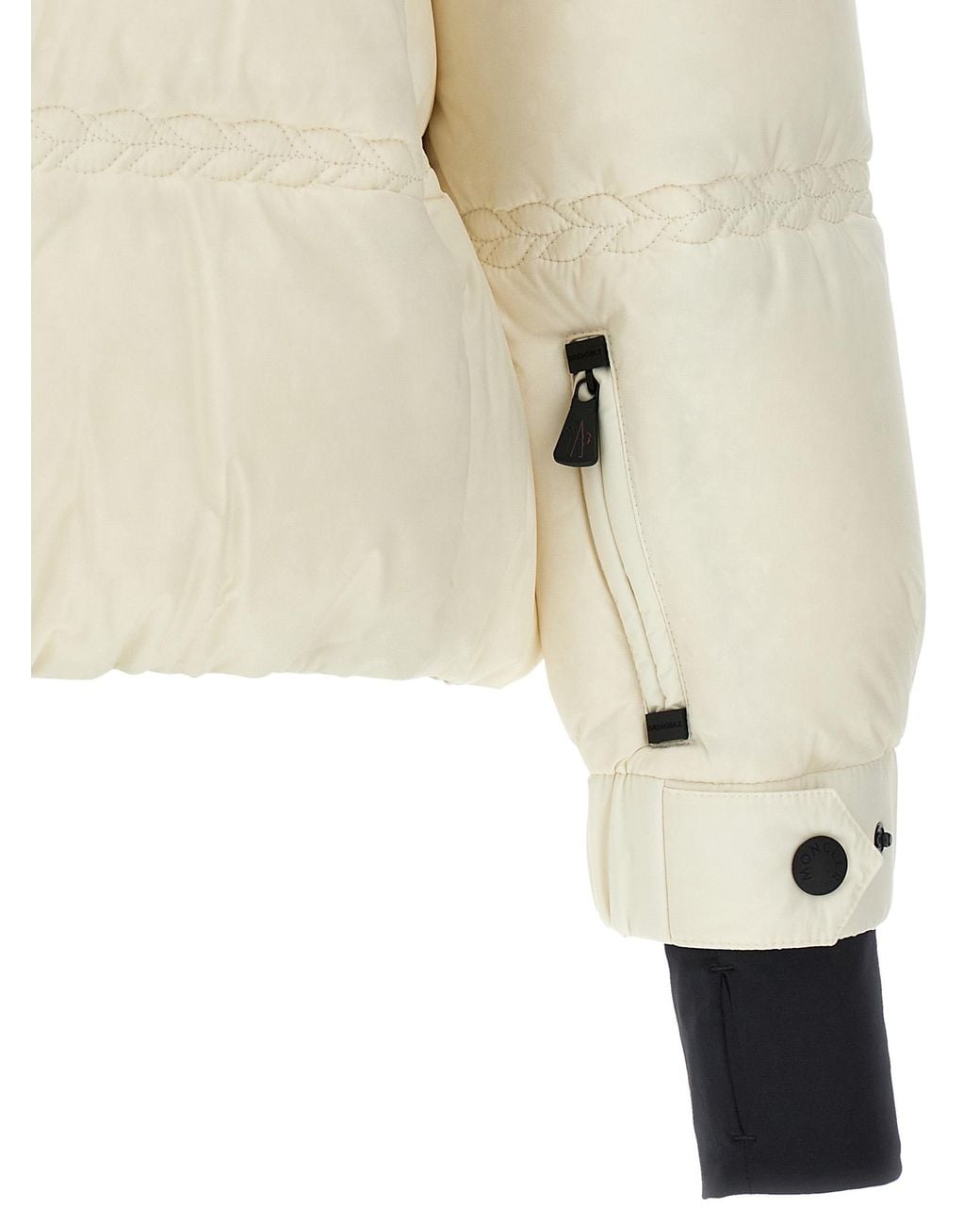 Moncler Natural 'Anglins' Down Jacket