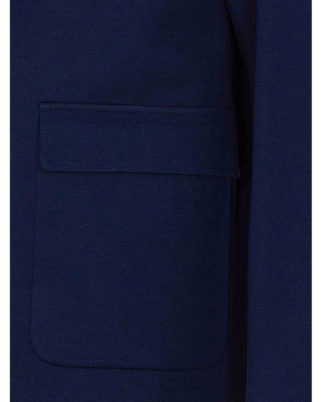 Gucci Blue Jacket With Frontal Buttons Closure for men