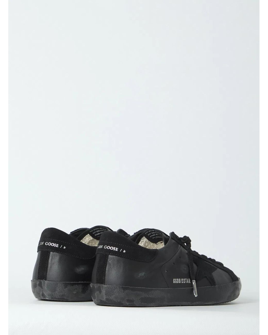 Golden Goose Deluxe Brand White Super Star Sneakers for men