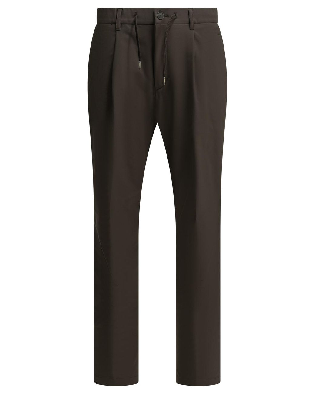 Herno Gray Casual Drawstring Pants for men
