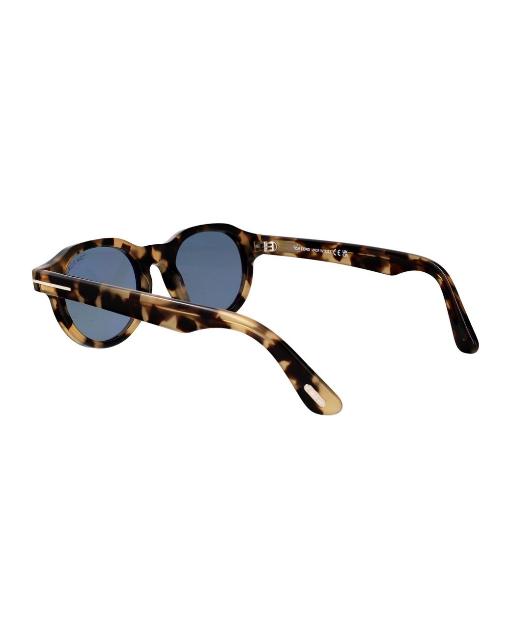 Tom Ford Blue Avana Colorata Fumo Acetate Sunglasses for men