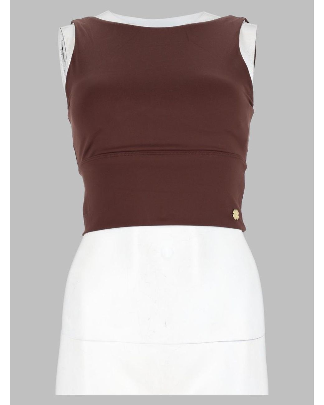 HOUSE OF GRAVITY Purple Hog Divine Crop Top
