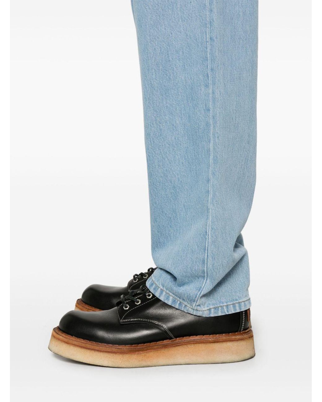 Carhartt Blue Aaron Denim Jeans for men