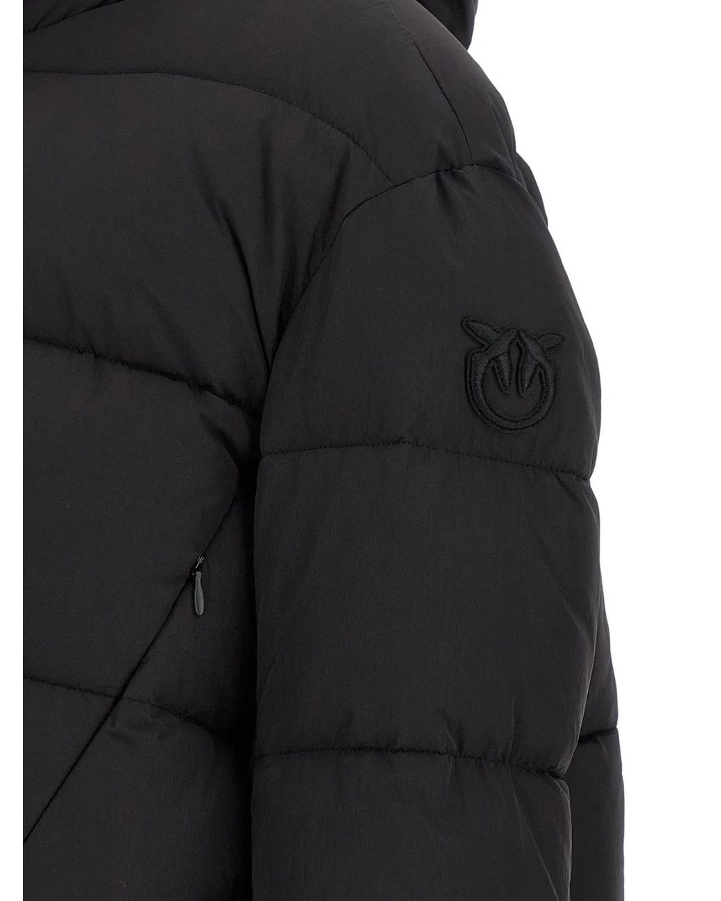 Pinko Black 'Giza' Down Jacket
