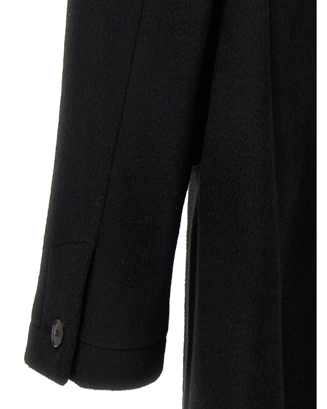 mfpen Black 'Conference' Coat for men