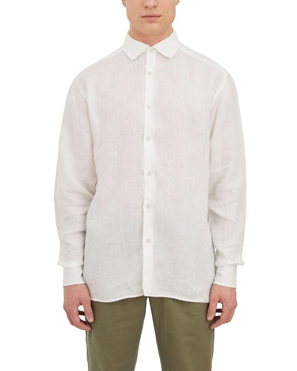 Paolo Pecora White Camicia for men