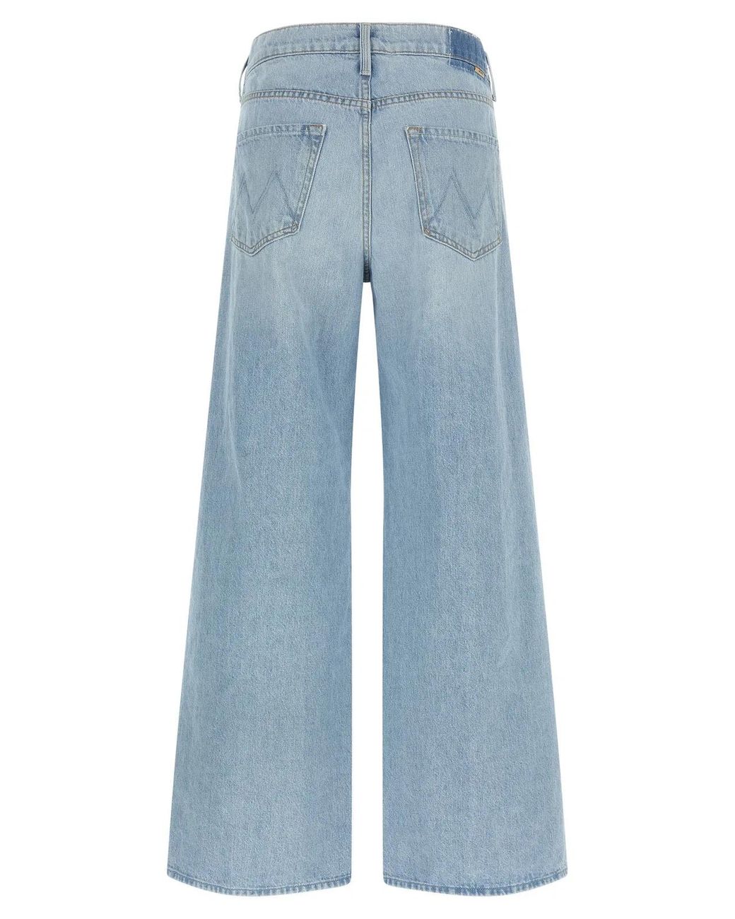 Mother Blue 'The Ditcher Roller Skimp' Jeans