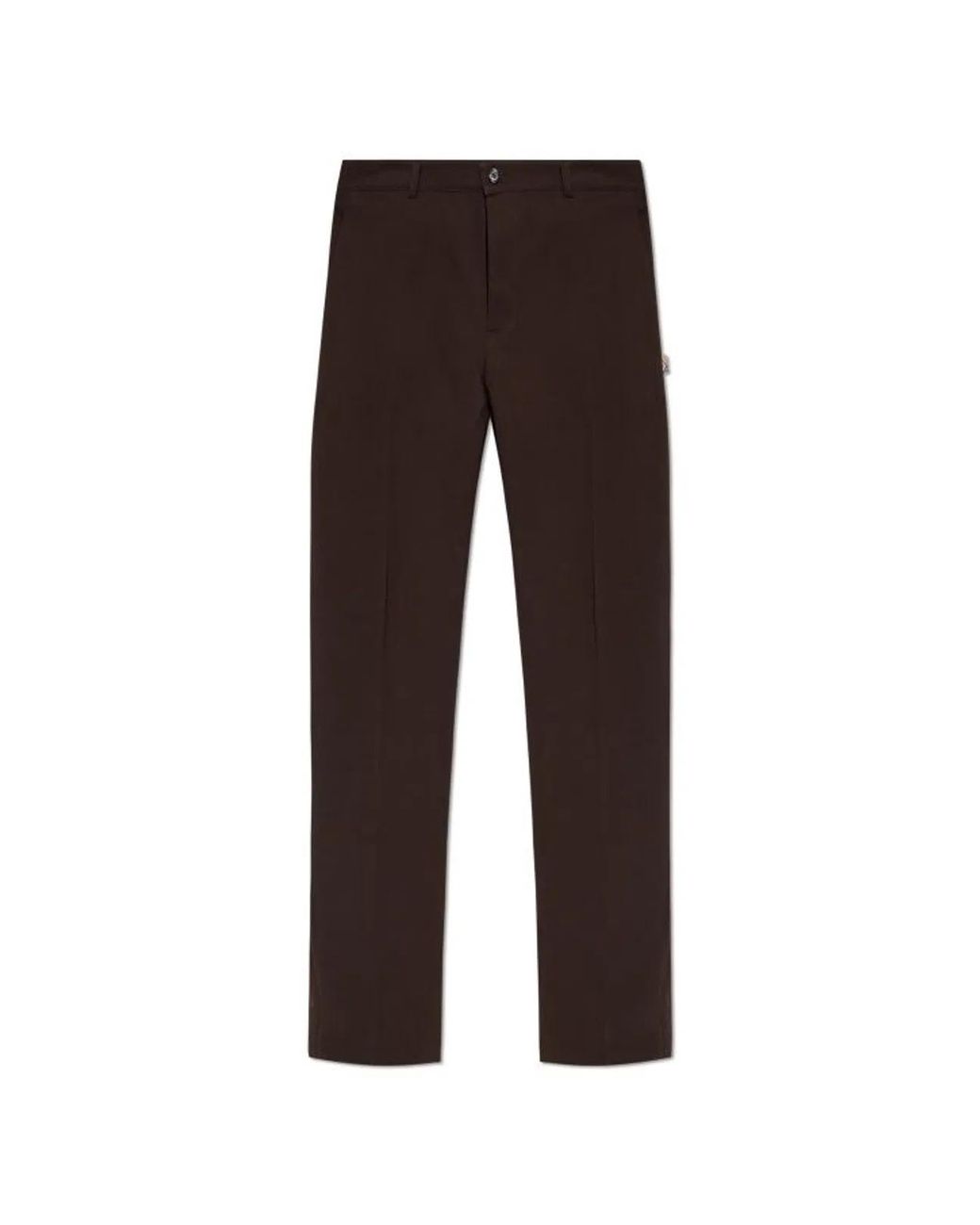 Burberry Brown Slim-Fit Trousers for men