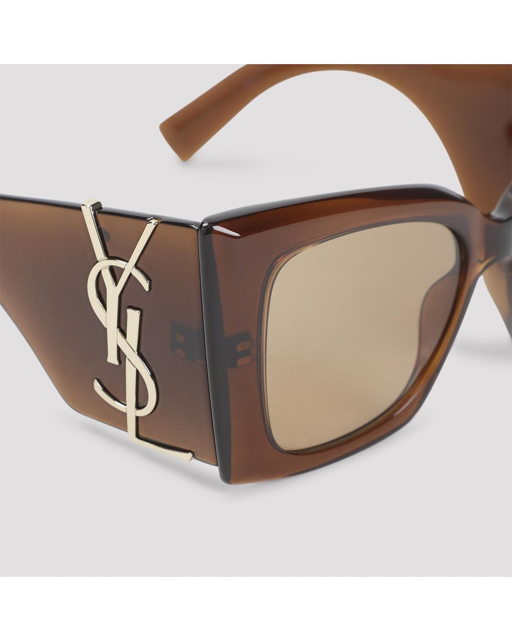 Saint Laurent White Acetate Sl M119 Sunglasses