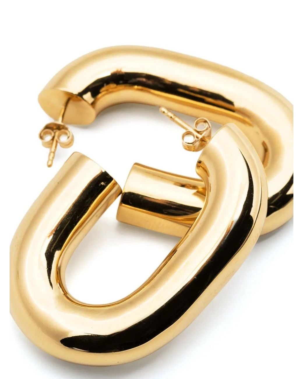 Rabanne Metallic 'Xl Link' Earrings