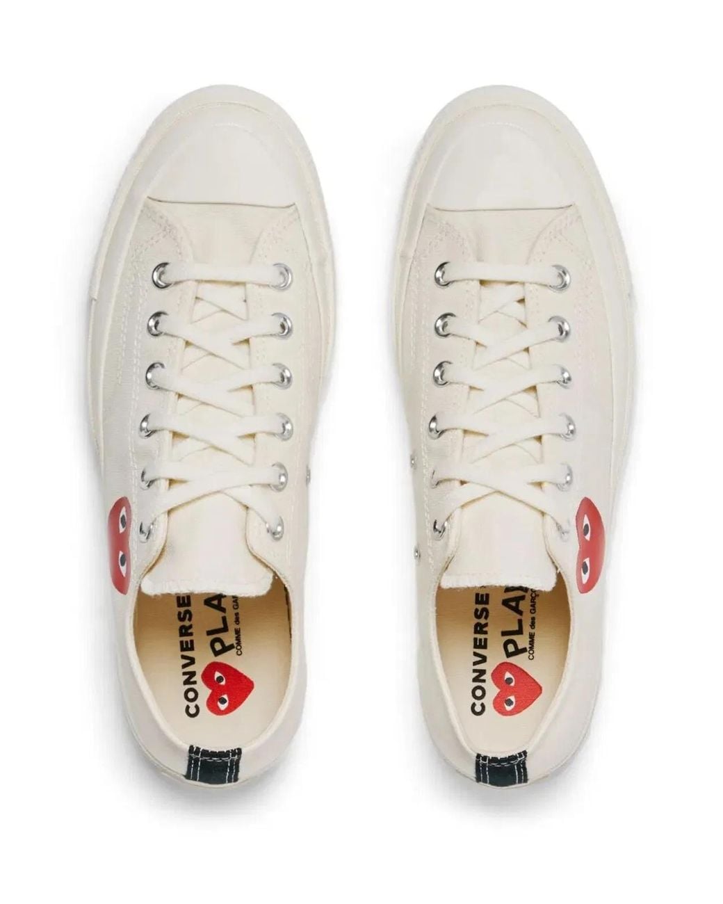 COMME DES GARÇONS PLAY Pink Chuck Taylor Sneakers for men