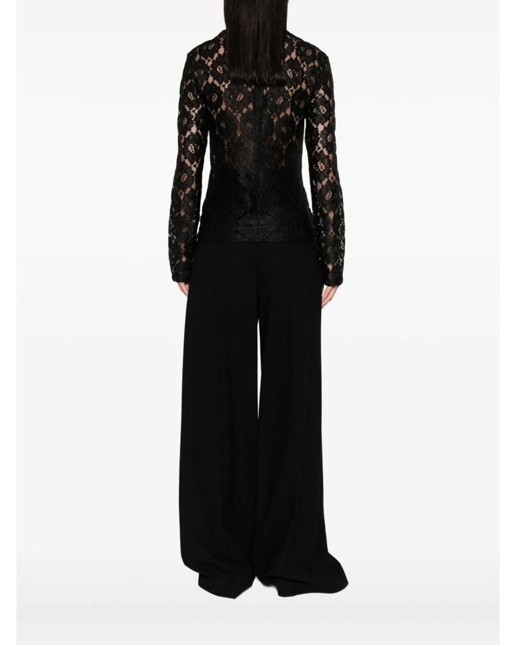 Rohe Black Lace Top
