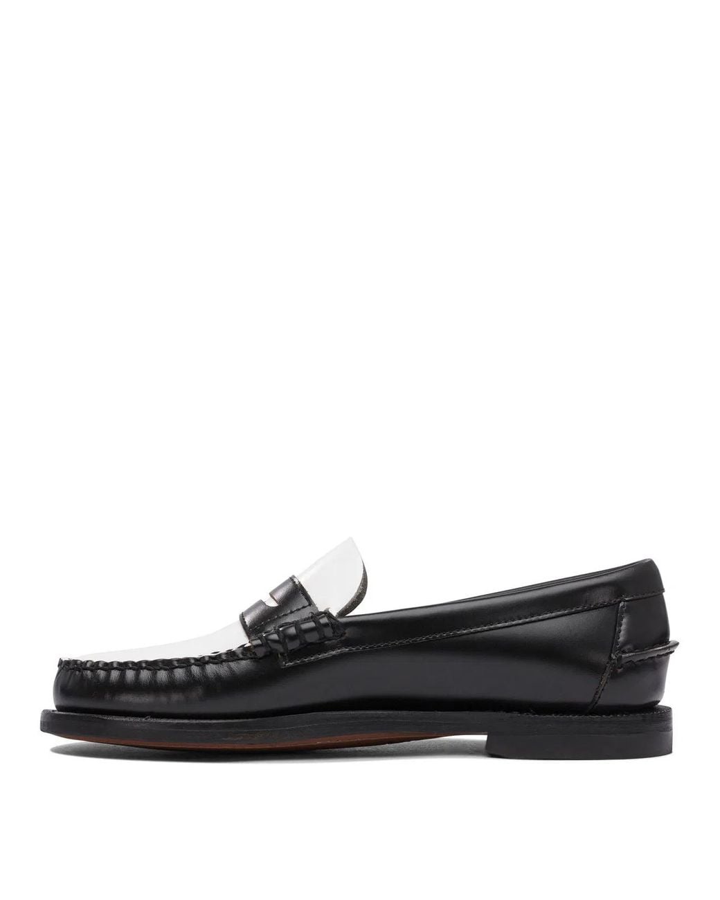 Sebago Black Leather Loafers
