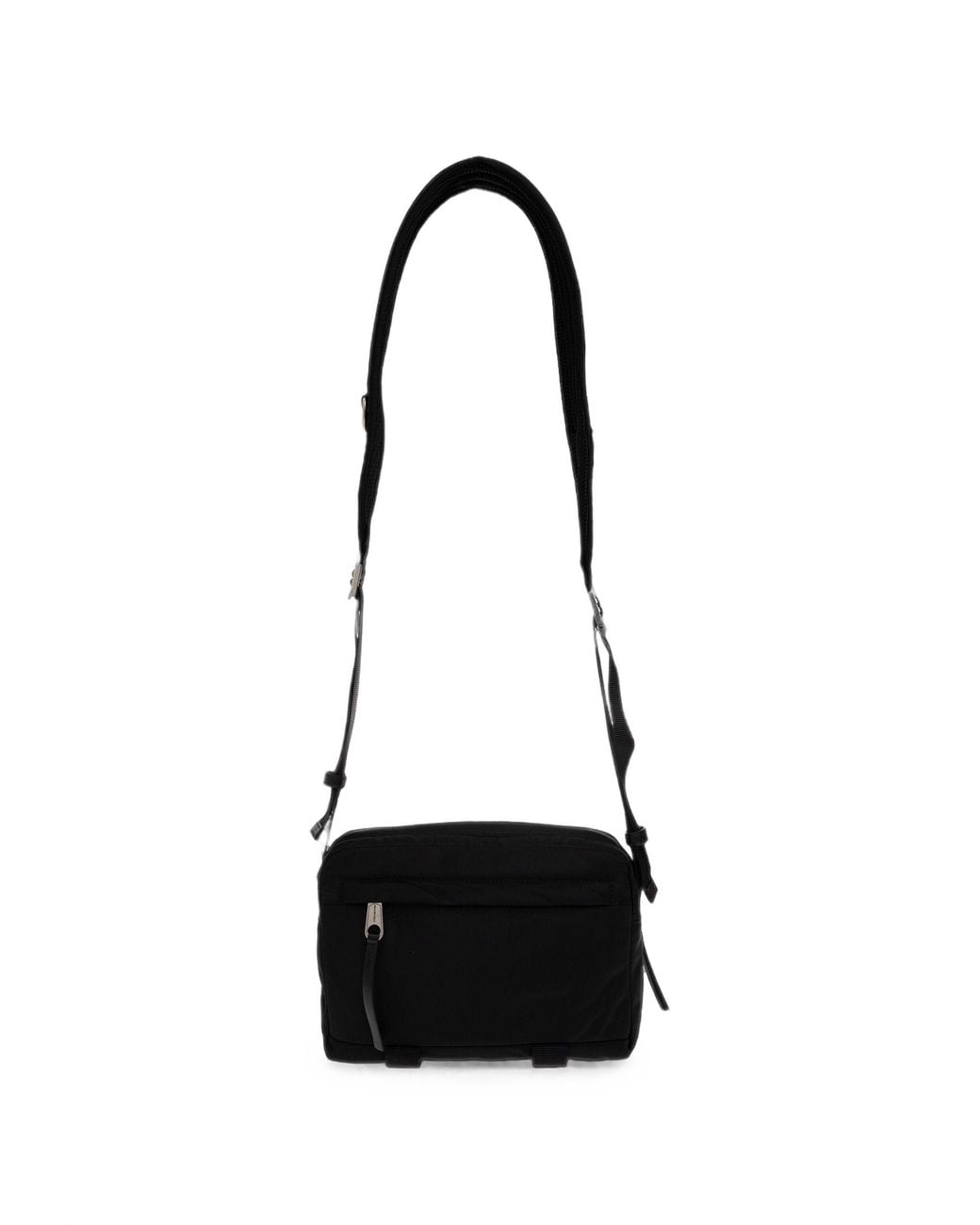 Balenciaga White Sleek Crossbody Mini Handbag for men